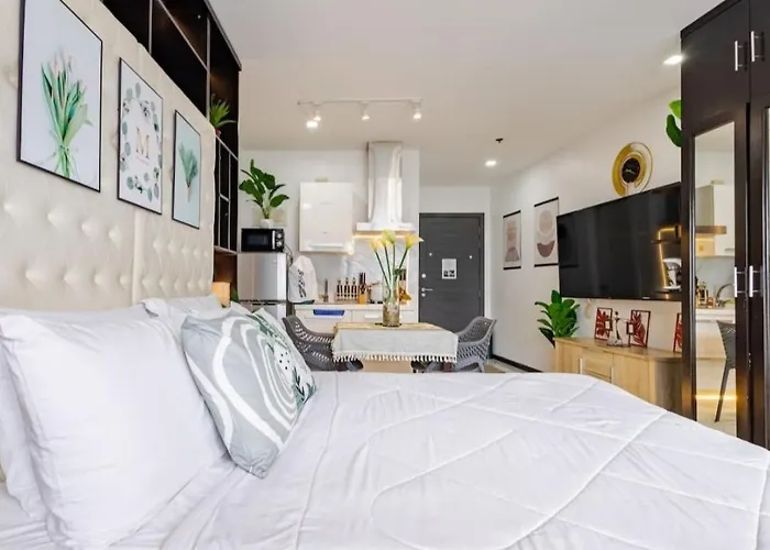 公寓 Incredible Makati Unit W Stunning View & 65 Tv 马尼拉