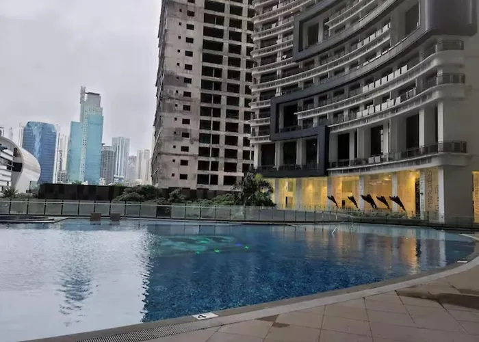 公寓 Incredible Makati Unit W Stunning View & 65 Tv