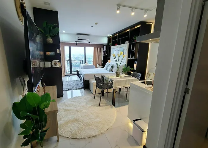 Incredible Makati Unit W Stunning View & 65 Tv 公寓 马尼拉